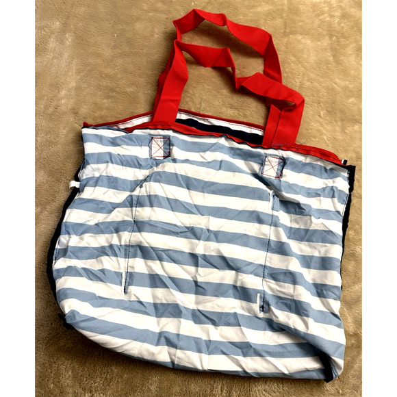 Love Tuttle Beachy Bag Stash Straps Blue/White - Picture 4 of 8